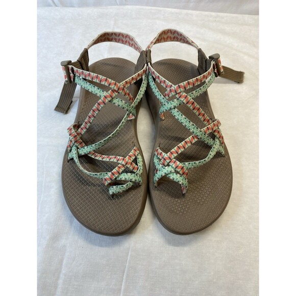 Chaco Classic ZX2 Multi Color Women's 11 Strappy Hiking Beach Walking Sandals - Picture 6 of 7